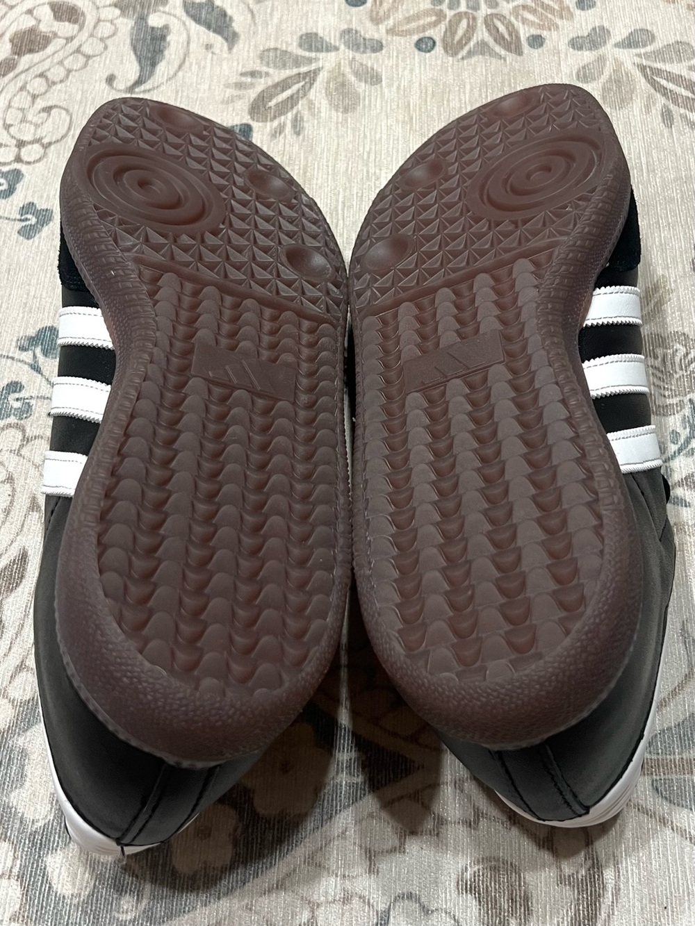 NWOT Adidas SAMBA Indoor Soccer Shoes Sneakers Black / White Size 11.5 - Picture 8 of 10